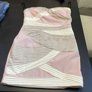 Ark & Co strapless mini dress